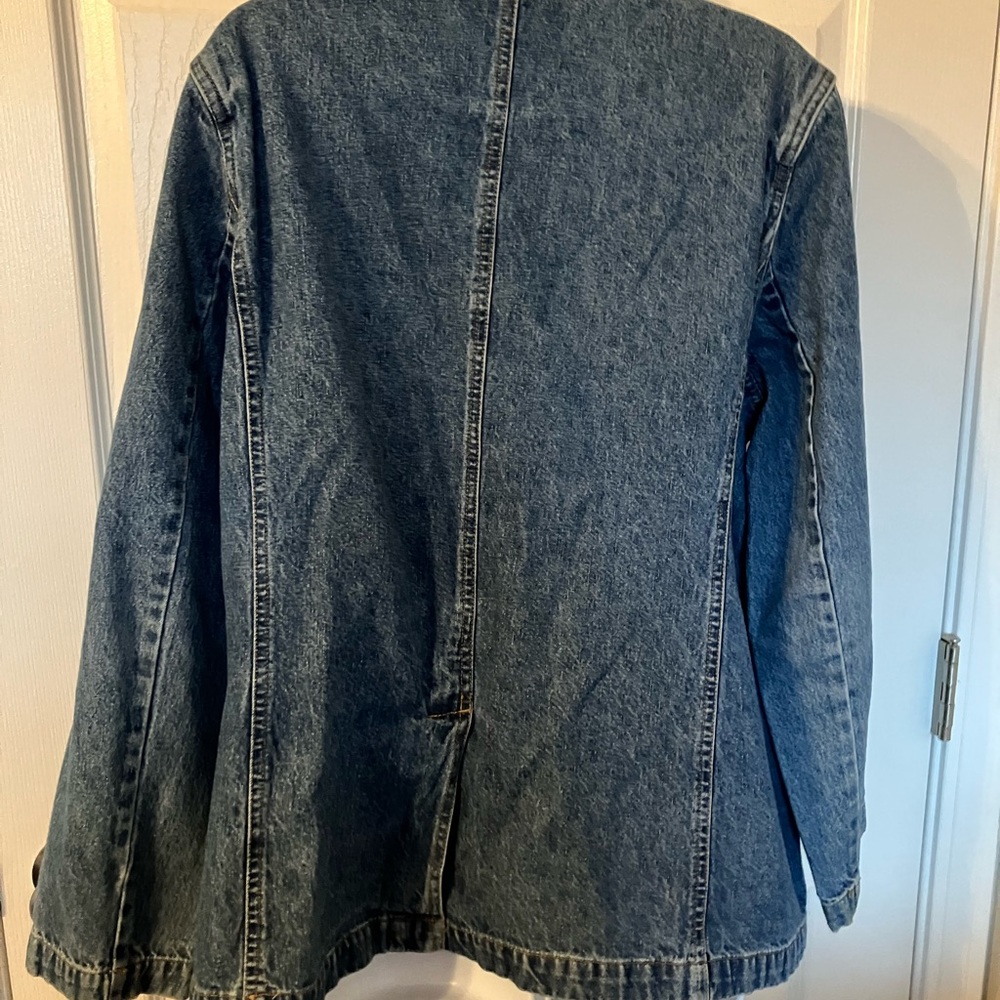 Denim Blue Women's Jacket - Picture 2 of 4